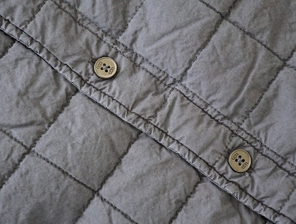 Quilted Cotton Poplin Trent Quilted Shirt Jacket For Men