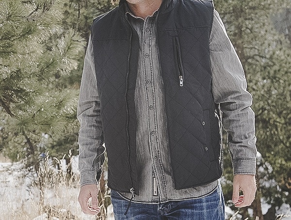 Quilted Onyx Mens Dakota Grizzly Vic Vest Review Outdoor Field Test
