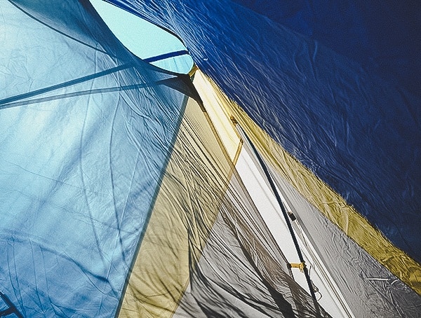 Rainfly Attached To Sierra Designs Sweet Suite 3 Tent