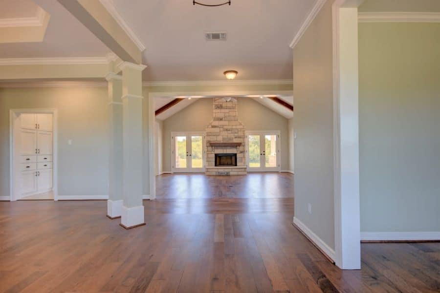 large open plan style ranch home