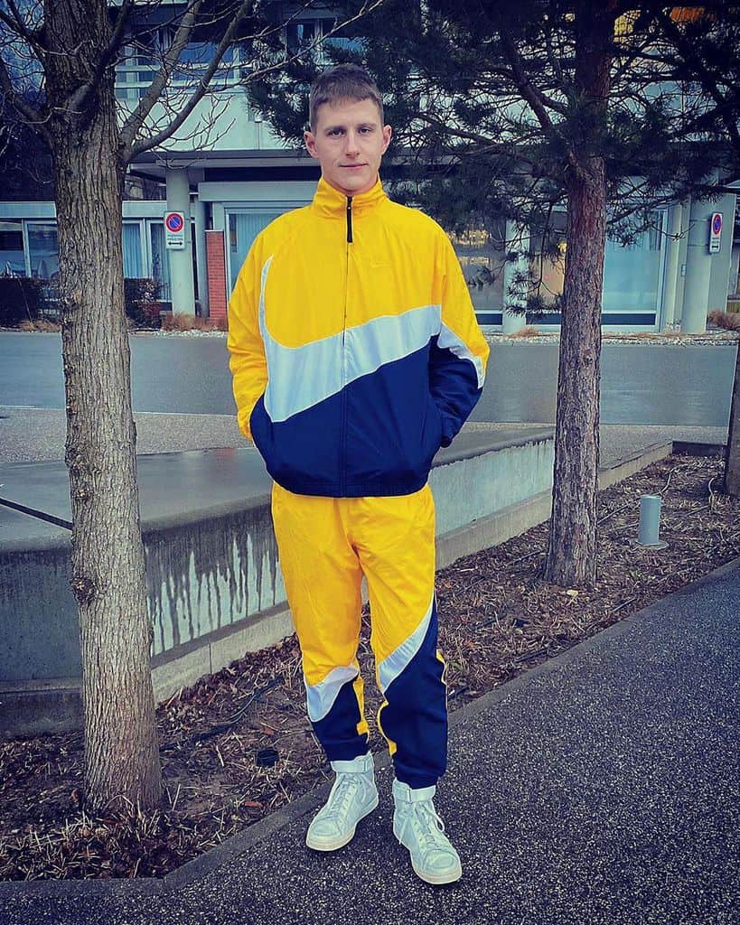 Rapper Style Jogging Outfit