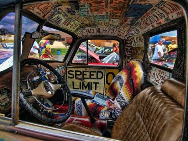 Rat Rod Custom Interior Designs