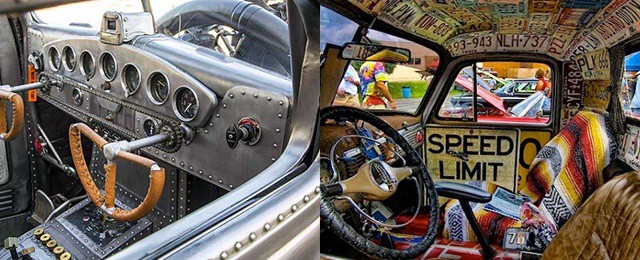 Rat Rod Interior Ideas