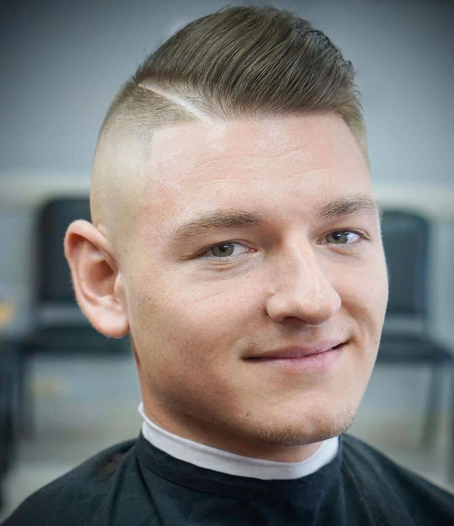 Razor Lining Hair Cut