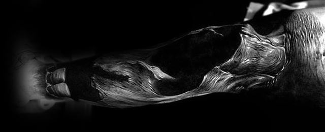 Realistic Skull Tattoos For Men