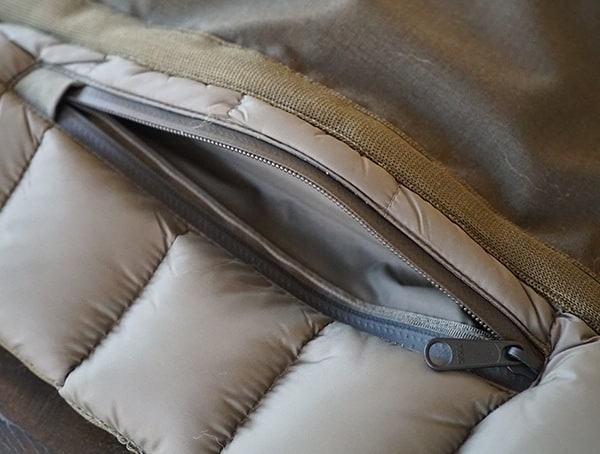 Rear Hidden Zipper Open Mens Firestorm Down Parka