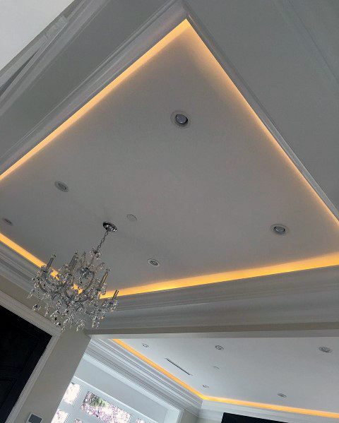 Recessed Led Trey Ceiling Ideas