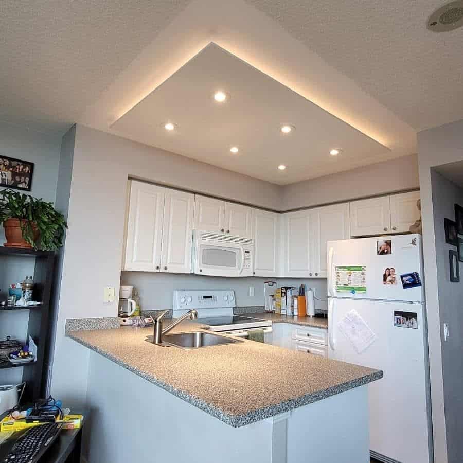 recessed kitchen lighting