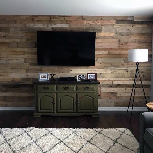 Reclaimed Wood Wall Ideas Living Room