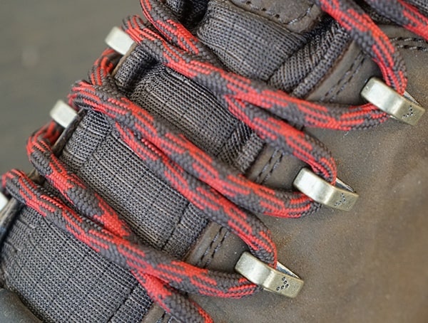 Red And Brown Laces With Metal Loops Vivobarefoot Tracker Fg Boots