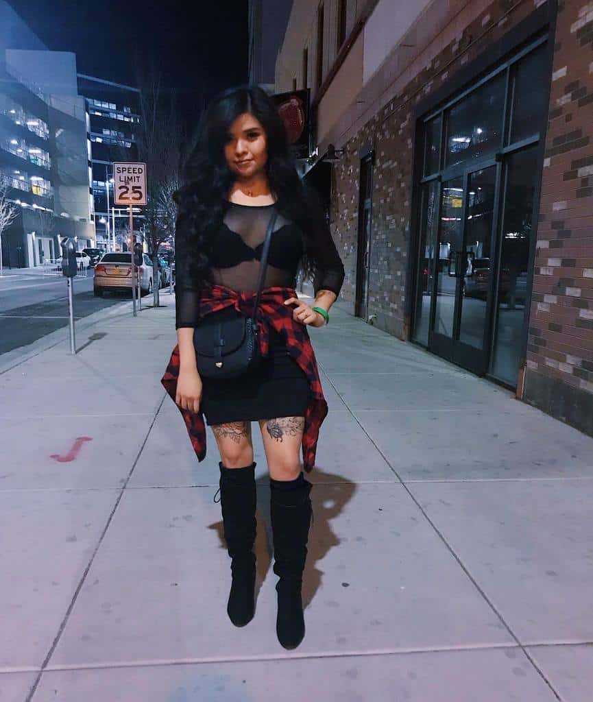 Red Flannel Club Outfit