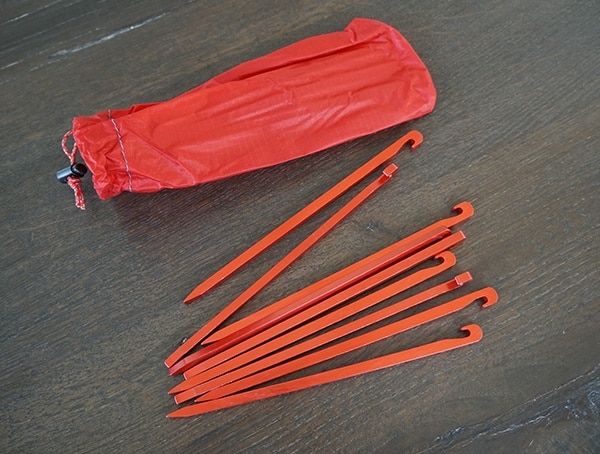 Red Msr Hubba Tour 3 Ground Stakes