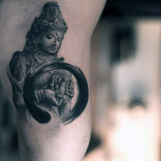 religious-enso-mens-leg-tattoos