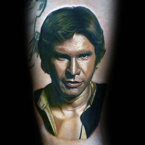 Remarkable Arm Han Solo Tattoos For Males