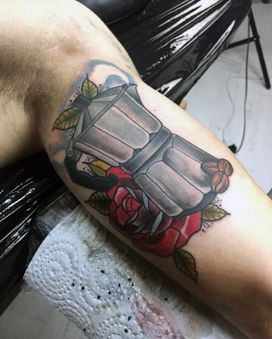 Remarkable Coffee Tattoos For Males