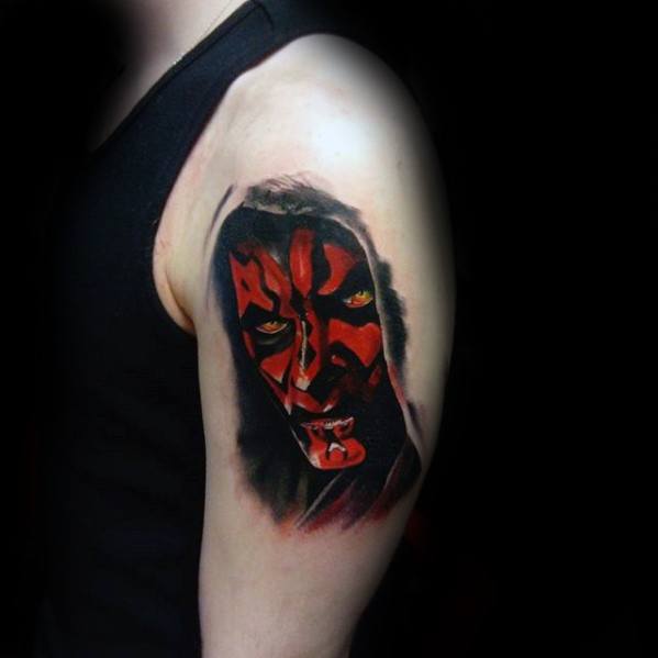 Remarkable Darth Maul Tattoos For Males