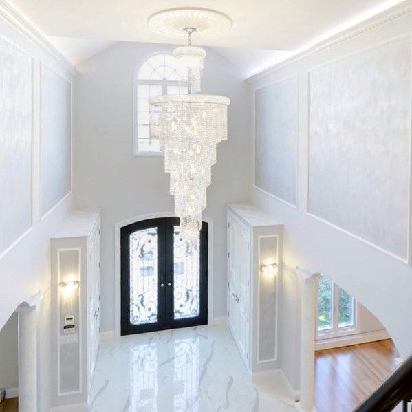 Remarkable Ideas For Foyer Lighting Crystal Chandelier