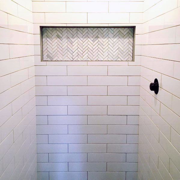 herringbone-patterned accent