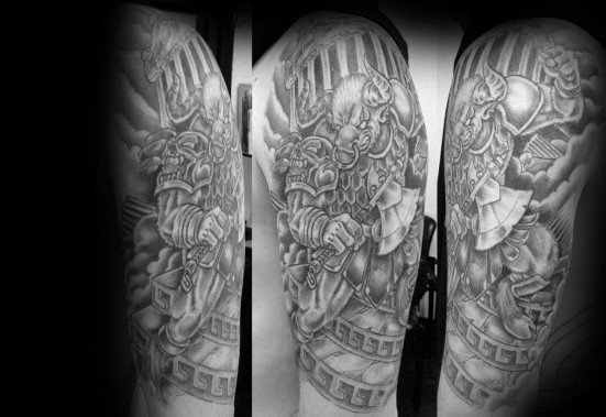 Remarkable Minotaur Tattoos For Males