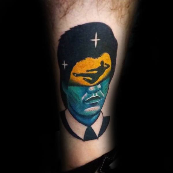 Remarkable Modern Leg Bruce Lee Tattoos For Males