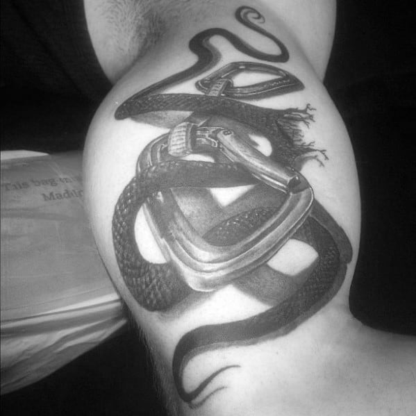 Remarkable Rock Climbing Tattoos For Males