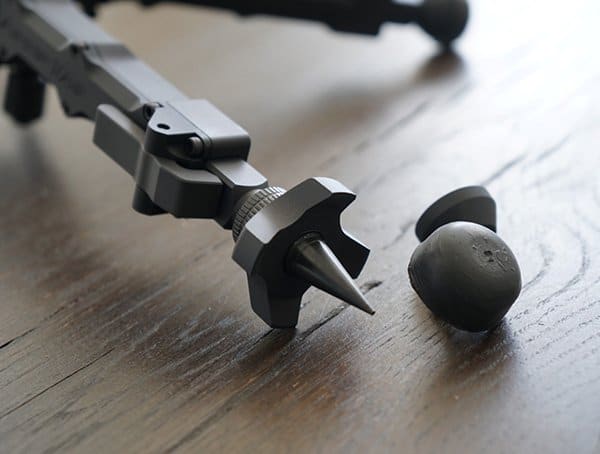 Removeable Feet Replaced With Spikes And Claws Accu Tac Br 4 G2 Bipod