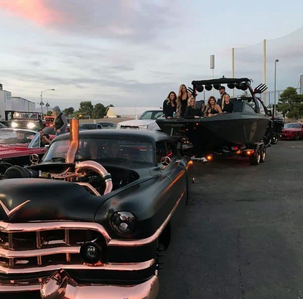 Retro Classic Four Door Badass Rat Rods