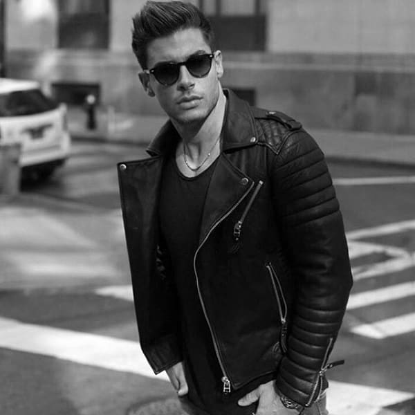 Retro Old School Mens Haircut Style