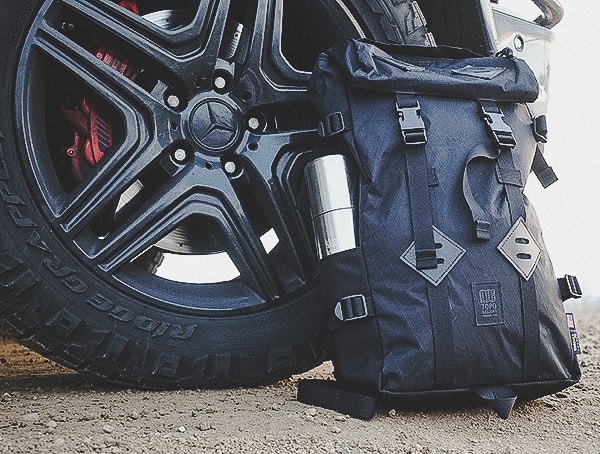 Review 22 Liter Topo Designs Klettersack Backpack In Ballistic Black Leather