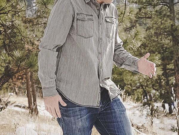 Review Gray Dakota Grizzly Ryder Shirt For Men