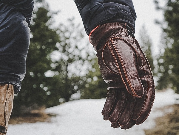 Review Hestra Granvik Gloves For Men With Brown And Olive Elk Leather