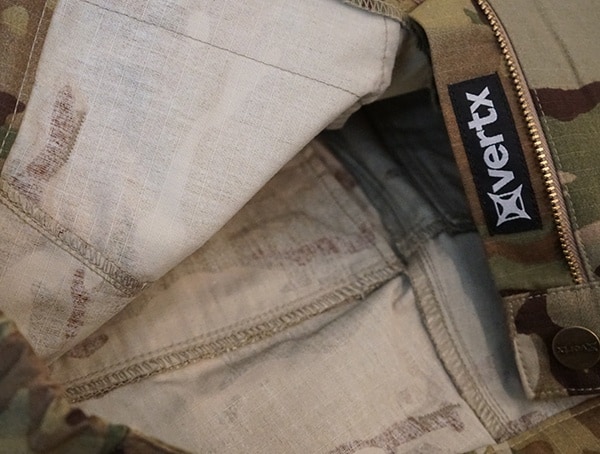 Review Interior Stiching Vertx Recon Pants