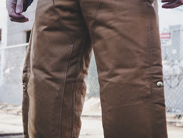 Review Mens Carhartt Zip To Thigh Bib Overall Quilted Lined