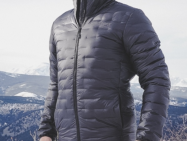 Reviews Mens Adidas Lite Down Black Hoddie