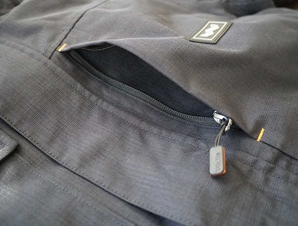 Right Upper Pocket Walls Modern Work Insulated Mens Rain Jacket