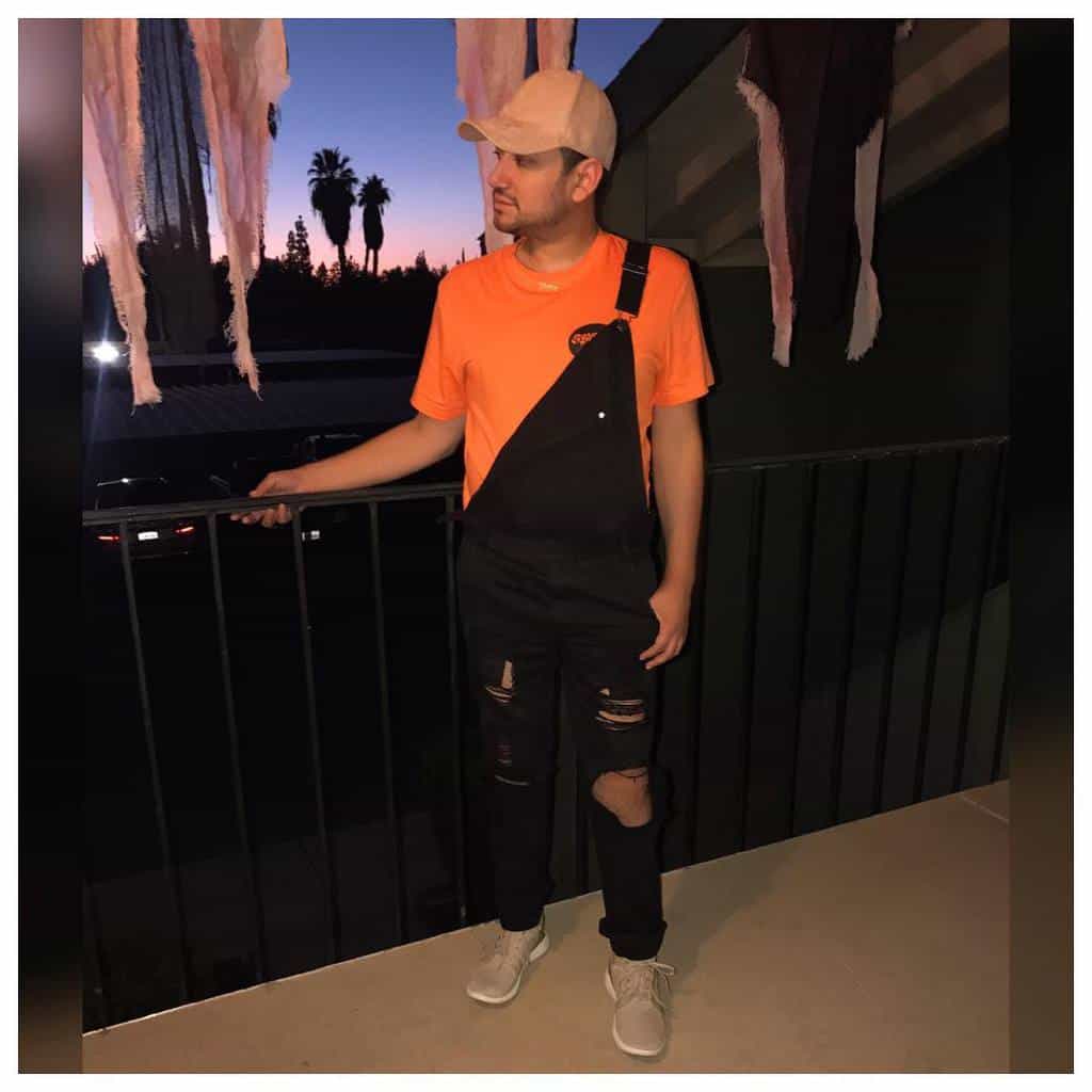 Ripped Jeans Mens Overall