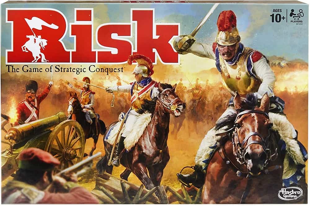 hasbro risk the game of strategic conquest