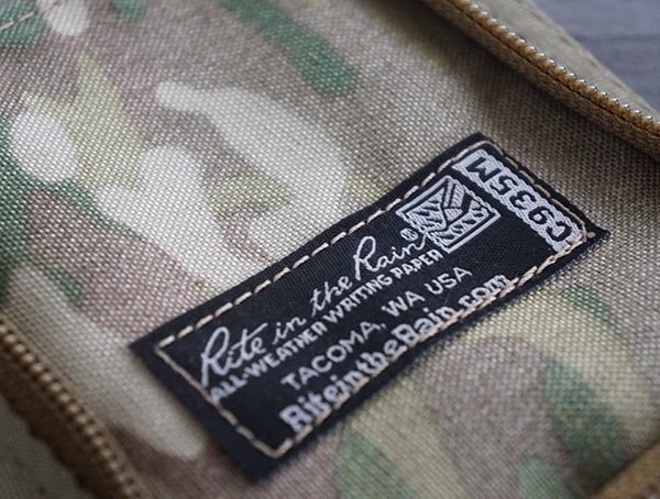 Rite In The Rain Inner Tag Detail