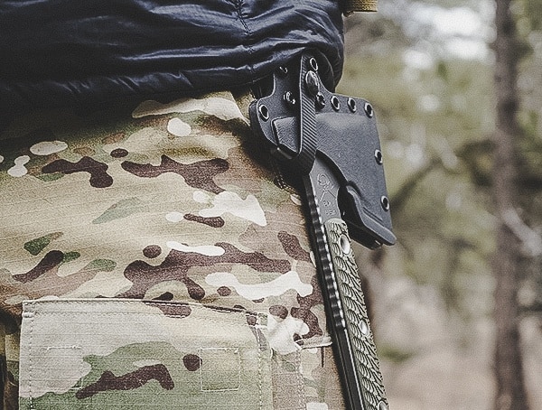 Rmj Tactical Jenny Wren Tomahawk Review On Belt Of Pants