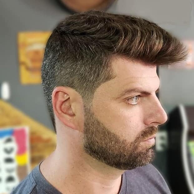 Rock Pompadour Hair Style