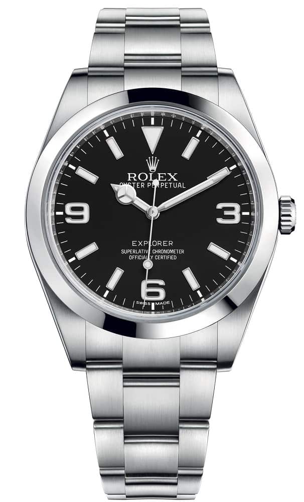 rolex explorer wrist watch