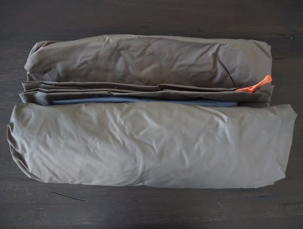 Rolled Up Kelty Outfitter Pro 3 Tent