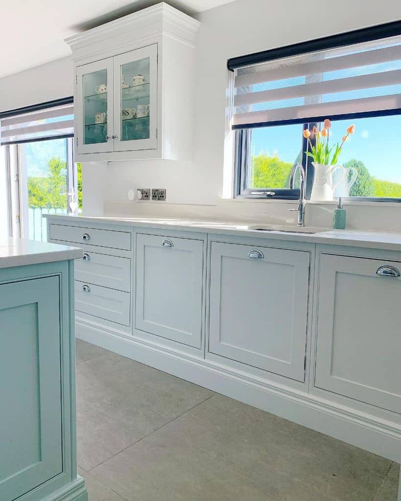 roller blinds kitchen curtain ideas behindtheturquoisedoor