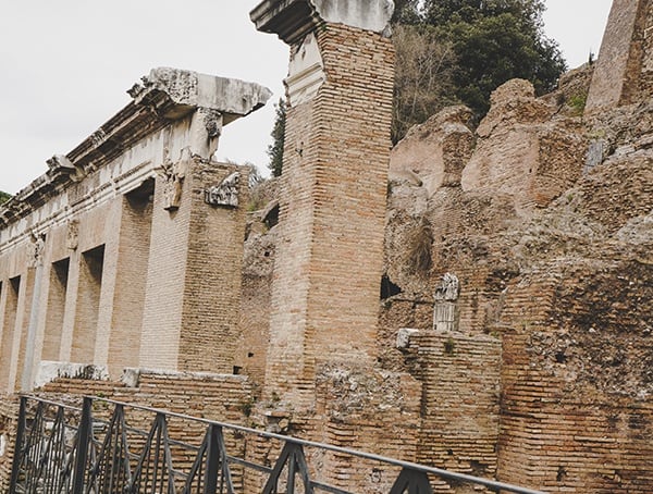Roman Forum Ancient Stone Building