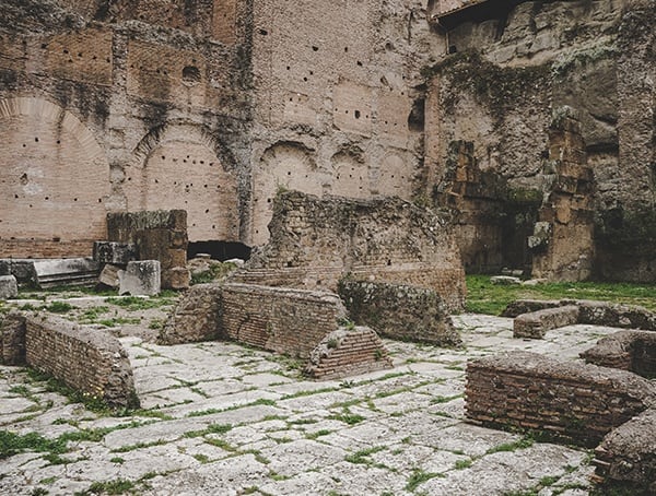 Roman Forum Historical Landmark Inside