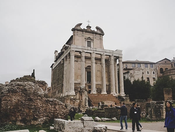 Roman Forum Temple Of Antoninus Pius