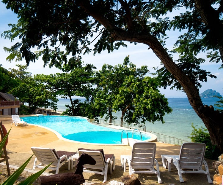 romantic villa semi in ground pool