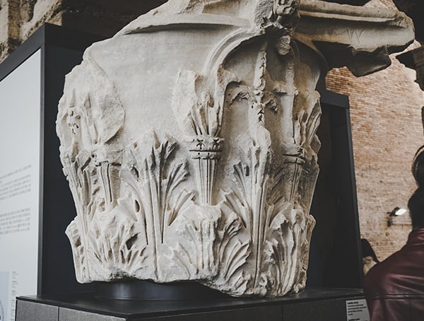 Rome Italy Guide Colosseum Stone Details