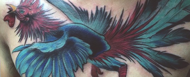 Rooster Tattoo Designs For Men