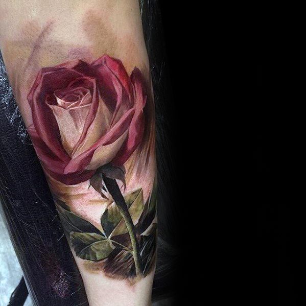 Rose Flower Greatest Mens Tattoo Designs